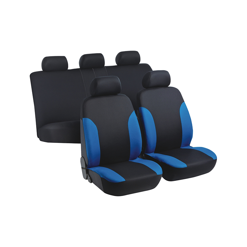 LF-81081 Funda de cuero impermeable para 5 asientos, juego completo universal