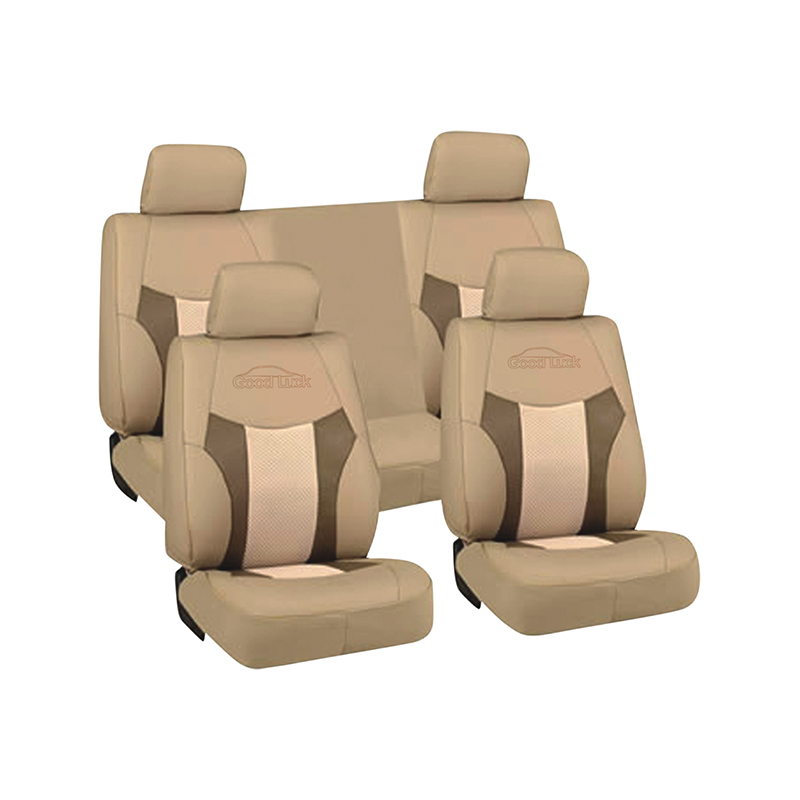 LF-81077 Juego de fundas para asientos de coche con cojín protector delantero y trasero de 5 asientos