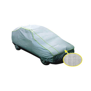 LF-81001 Cubierta completa para coche con forro suave y protección contra granizo para exteriores
