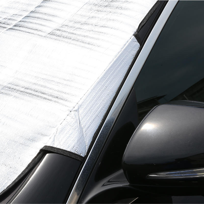 LF-81048 Parasol protector de espuma para parabrisas de coche, protección resistente al polvo UV